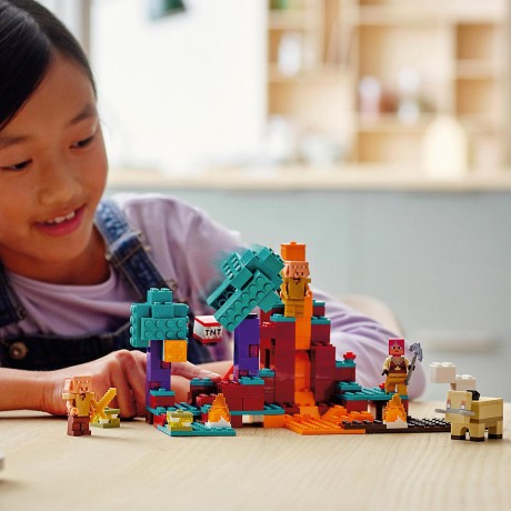 LEGO Minecraft 21168 Der Wirrwald ЛЕГО Искажённый лес