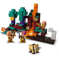 LEGO Minecraft 21168 Der Wirrwald ЛЕГО Искажённый лес
