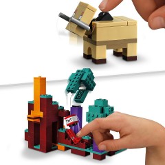 LEGO Minecraft 21168 Der Wirrwald ЛЕГО Искажённый лес