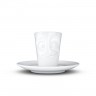 Fiftyeight Products TV Tassen Espressotasse weiss lecker 80 ml TV cups чашка для эспрессо белая вкусная 80 мл