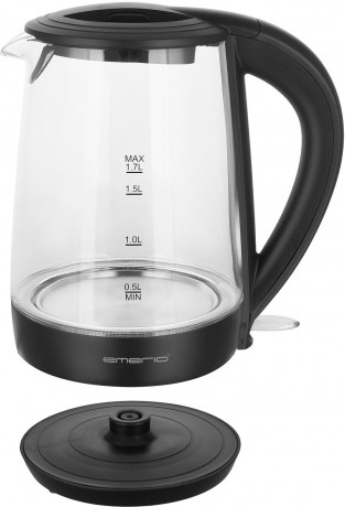 Emerio Emerio Wasserkocher WK-123124 Glas Wasserkocher, 2200 W Чайник Emerio WK-123124 стеклянный чайник, 2200 Вт