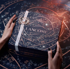 LANCOME RENERGIE &amp; GENIFIQUE SET Подарочный набор «Антивозрастной уход» ограниченный выпуск 2024 года: сыворотка 10мл, пептидный крем 50мл и 15мл 