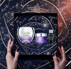LANCOME RENERGIE &amp; GENIFIQUE SET Подарочный набор «Антивозрастной уход» ограниченный выпуск 2024 года: сыворотка 10мл, пептидный крем 50мл и 15мл 