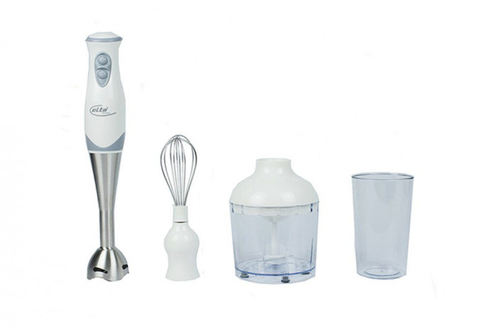 Elta Elta Stabmixer Elta Stabmixer Set Edelstahl, 250 W, Edelstahl Stabmixer Set 250W Zerkleinerer Handmixer Purierstab weiss Ручной блендер Elta Набор ручных блендеров Elta из нержавеющей стали, 250 Вт, Набор ручных блендеров из нержавеющей стали 250 Вт