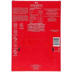 Lindt Frohes Fest Mini Tisch 115g, Адвент календарь 2024, 24 сладких сюрприза, 115 грамм