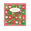 Lindt Frohes Fest Mini Tisch 115g, Адвент календарь 2024, 24 сладких сюрприза, 115 грамм