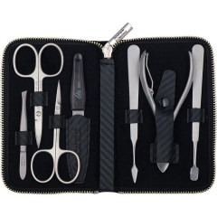 ERBE Carbon Manicure-Etui, 7-teilig  Чехол для карбонового маникюра, 7 шт.
