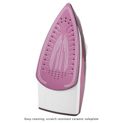 CLATRONIC CLATRONIC Dampfbugeleisen DB 3705, kratzfeste Keramiksohle, 7 Funktionen, 2600 W  Паровой утюг CLATRONIC DB 3705, устойчивая к царапинам керамическая подошва, 7 функций, 2600 Вт