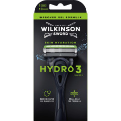WILKINSON SWORD Hydro 3 Rasierer mit 1 Klinge, 1 St, Вилкинсон Сворд Бритва Hydro 3 с 1 кассетой, 3 лезвия, увлажняющий гель