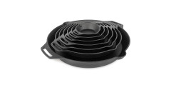Petromax Petromax Feuerpfanne fp50h, mit 2 Henkeln schwarz, O 54cm  schwarz Кастрюля Petromax fp50h, с 2 ручками, черная, O 54см