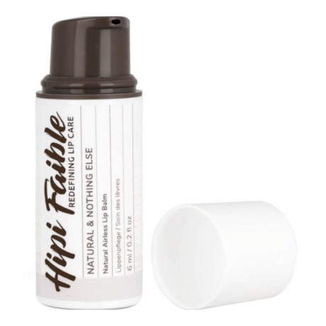 Hipi Faible Natural Airless Lipbalm Natural & Nothing Else 6ml  Натуральный безвоздушный бальзам для губ Натуральный и ничего больше 6мл