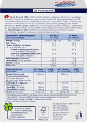 Mivolis Omega-3 1000 Омега-3 1000 мг Рыбий жир в капсулах, Набор 3шт. x 60 шт 