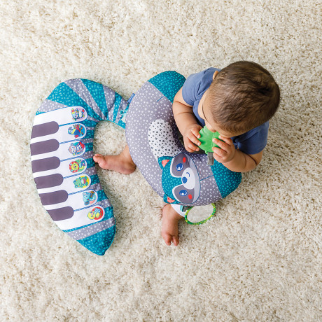 Infantino Infantino 3-in-1 Kissen zur Unterstutzung der Bauchlage mit Piano Infantino 3-в-1 Подушка для поддержки лежа с фортепиано