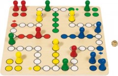 goki Ludo aus Holz Деревянный лудо
