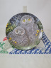Wedgwood England Декоративная тарелка "Совята", 17см, Англия, 1960-70гг.
