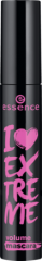 essence cosmetics Тушь для ресниц I love extreme volume mascara black, 12 мл