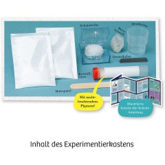 Kosmos Mitbringexperiment Nachtleuchtender Kristall Эксперимент с серебристым кристаллом