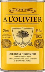 Оливковое масло с лимоном и имбирем A L'Olivier - Olivenol Zitrone &amp; Ingwer, 250 мл