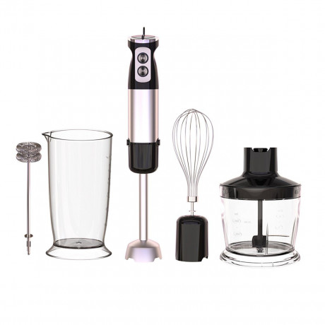 Hikeren Hikeren Stabmixer 600W 5 in 1 Purierstab mit 12 Geschwindigkeiten und Turbomodus Ручной блендер Hikeren 600 Вт Ручной блендер 5 в 1 с 12 скоростями и турборежимом