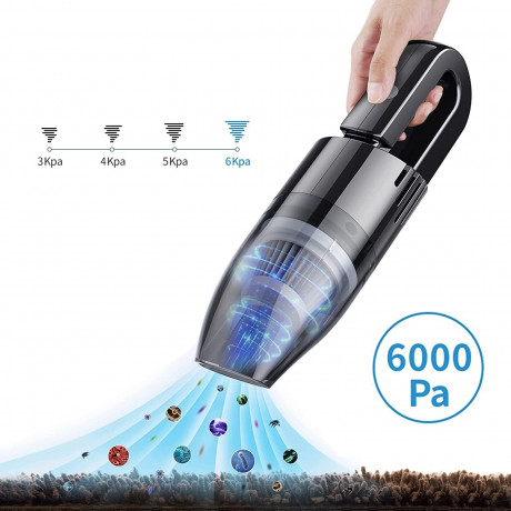 zggzerg zggzerg Akku-Handstaubsauger 6000 Pa Autostaubsauger fur Auto 2000mAh Batterien  Беспроводной ручной пылесос zggzerg 6000 Па, автомобильный пылесос для автомобиля, аккумуляторы 2000 мАч