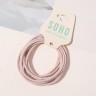 SOHO Ellie Haargummi Rosa Элли галстук для волос