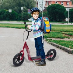 HOMCOM Kinder Cityroller hohenverstellbar Детский городской самокат