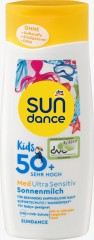 SUNDANCE Med Kids Ultra Sensitive Sonnemilch Солнцезащитное молочко для детей, для очень чувствительной кожи LSF 50+, 200 мл