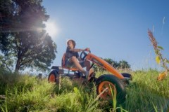 BERG Go-Kart mit XL-Rahmen X-Cross mit Dreigangschaltung Orange ab 5 Jahren Карт с рамой XL X-Cross с оранжевой трехступенчатой ??коробкой передач от 5 лет