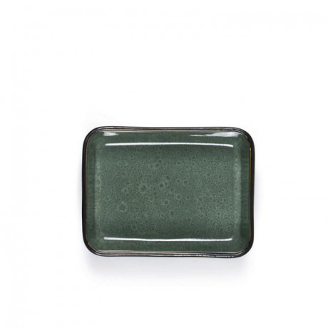 Bitz Bitz Gastro black / green Auflaufform 19x14x6 cm Bitz Gastro сотейник черный/зеленый 19x14x6 см