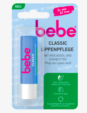bebe® Classic Lippenpflegestift Стик для ухода за губами 4,9 г