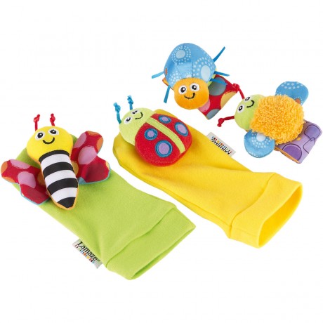 Lamaze Handgelenkrassel  Fussefinder Set Набор для поиска погремушек на запястье