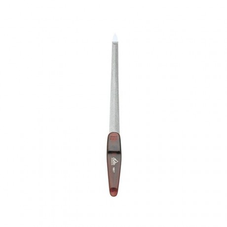 Becker Manicure (Бекер Маникюр) Nagelfeilen Пилочка для ногтей Saphir-Formfeile, verchromt, spitz, gewolbt, gross/fein, 20 см / 1 шт.