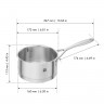 ZWILLING ZWILLING Stieltopf VITALITY silber ZWILLING кастрюля VITALITY