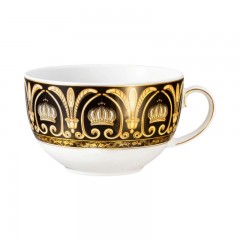 Tettau Tettau Rondo / Liane Pompoos Black Milchkaffeeobertasse 0,35 L Tettau Rondo / Liane Pomp??s Кофейная чашка с черным молоком 0,35 л