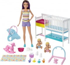 Mattel Barbie Skipper Babysitter Puppe (brunett) Кукла-няня Barbie Skipper (брюнетка)