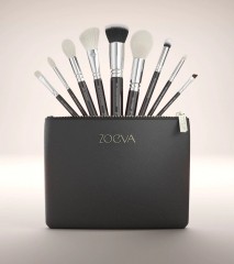 Zoewa Набор веганских кистей из 9 кистей для лица и глаз