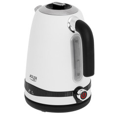 Adler Adler Wasserkocher AD 1295w, 1,7 Liter, 2200 Watt, LCD-Anzeige, 7 Stufen Temperaturregelung  Чайник Adler AD 1295w, 1,7 литра, 2200 Вт, LCD дисплей, 7 уровней регулировки температуры