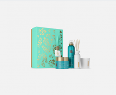 Rituals of Karma Gift Set L, Большой подарочный набор 2024 для ухода за телом &quot;Ритуал Кармы&quot;: гель, крем, свеча, аромапалочки