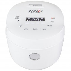 KeMar Kitchenware KeMar Kitchenware Multikocher KRC-190, 500 W, 1,80 l Schussel, 12 Programme, Dampfgaraufsatz, Reiskelle, Messbecher, Touch Display  KeMar Кхонная мультиварка KRC-190, 500 Вт, чаша 1,80 л, 12 программ, насадка-пароварка, половник для риса