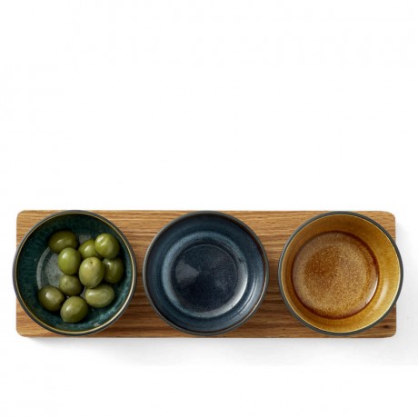 Bitz Bitz Gastro black / dark Kabarett 32x11x6 cm Set 4-tlg. Bitz Gastro черный/темный кабаре 32x11x6 см набор 4 шт.
