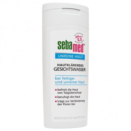 sebamed Unreine Haut Hautklarendes Gesichtswasser  Нечистая кожа Очищающий тоник для лица