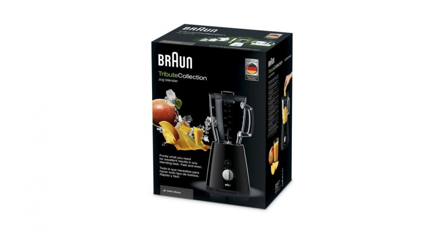 Braun Braun Tribute Collection JB 3060 , Standmixer schwarz  schwarz Braun Tribute Collection JB 3060, миксер черный