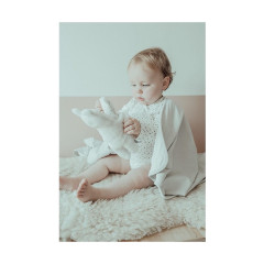 Snoozebaby summer crib blanket  Soft Mauve летнее одеяло для кроватки Soft Mauve