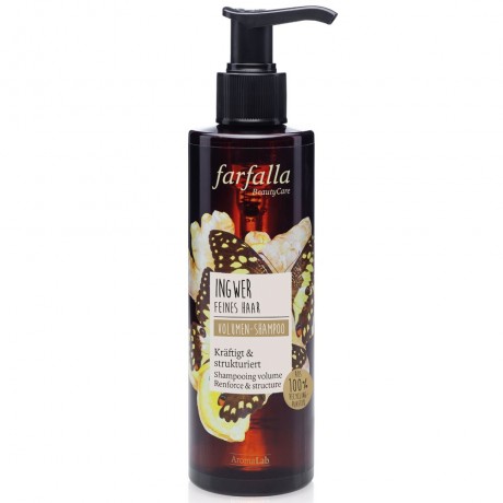 Farfalla Ingwer Volumen-Shampoo 200ml  Имбирь Шампунь для объема 200мл