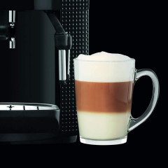 Krups Krups Kaffeevollautomat EA 81R8 Arabica Kaffeevollautomat, Espressomaschine, 1,8 l Wassertank, 1450 W, 2-Tassen-Funktion, Milchsystem mit CappucinoPlus-Duse  Полностью автоматическая кофемашина Krups EA 81R8 Arabica, полностью автоматическая кофемаш