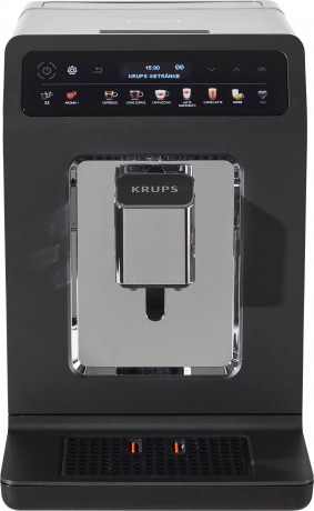 Krups Krups Kaffeevollautomat EA895N Evidence One, inkl. 250 gr ESPRESSO KAFFEE im Wert von UVP € 6,99  Полностью автоматическая кофемашина Krups EA895N Evidence One, включая 250 г КОФЕ ЭСПРЕССО — рекомендуемая розничная ена 6,99 евро.