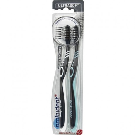 Prokudent Black Sensitive Zahnburste ultrasoft 2 Stuck Зубная щётка ультранежный с микротонкой щетиной 2 шт.