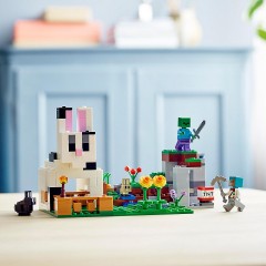 LEGO Minecraft 21181 Die Kaninchenranch ЛЕГО Кроличье ранчо