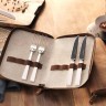 Robbe & Berking Robbe & Berking Riva - 925 Sterling Silber Grillset Frozen Black 4-tlg. Robbe &amp; Berking Riva - Набор для гриля из стерлингового серебра 925 пробы Frozen Black, 4 предмета.