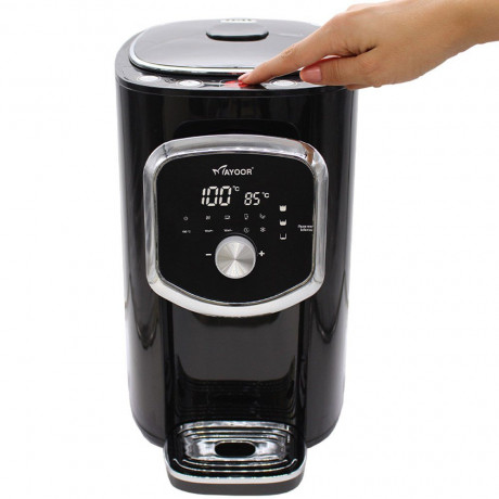 Mayoor Mayoor Heisswasserspender Mayoor M5 Schwarz, 1400 W, Kindersicherung, Wasserstands-Alarm  Диспенсер для горячей воды Mayoor Mayoor M5 Black, 1400 Вт, замок от детей, сигнализация уровня воды